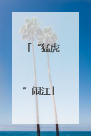 “猛虎”闹江