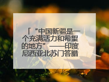 “中国新疆是一个充满活力和希望的地方”——印度尼西亚北苏门答腊省伊斯兰教代表团参访新疆