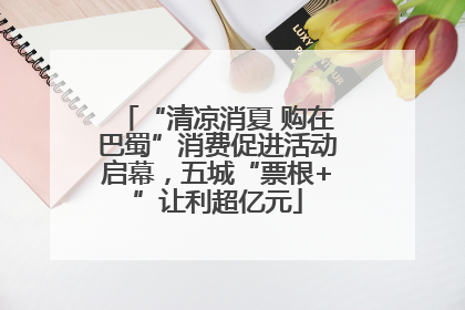 “清凉消夏 购在巴蜀”消费促进活动启幕，五城“票根+”让利超亿元