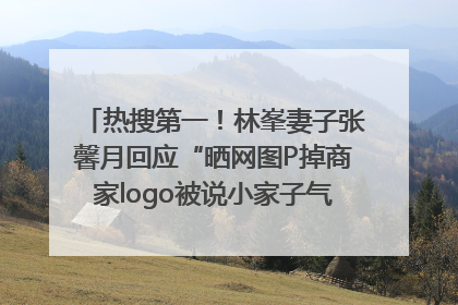 热搜第一！林峯妻子张馨月回应“晒网图P掉商家logo被说小家子气”：没那么多想法，可能有人恶意解读