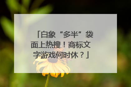 白象“多半”袋面上热搜！商标文字游戏何时休？