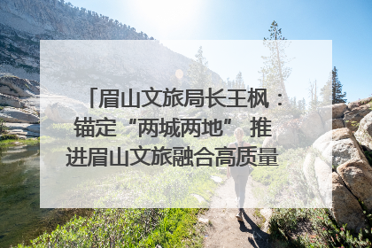 眉山文旅局长王枫：锚定“两城两地” 推进眉山文旅融合高质量发展｜文旅局长说