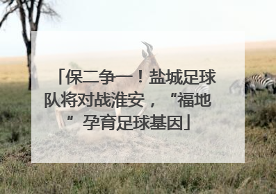 保二争一！盐城足球队将对战淮安，“福地”孕育足球基因