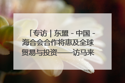 专访｜东盟－中国－海合会合作将惠及全球贸易与投资——访马来西亚亚太“一带一路”共策会高级研究员本恩·纳戈拉