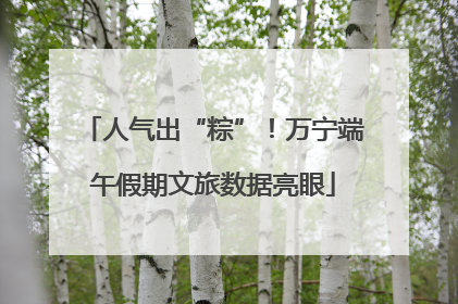 人气出“粽”！万宁端午假期文旅数据亮眼