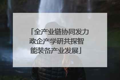 全产业链协同发力 政企产学研共探智能装备产业发展