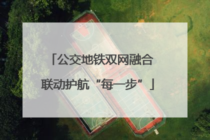 公交地铁双网融合 联动护航“每一步”