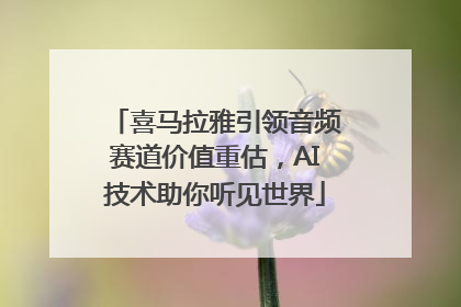 喜马拉雅引领音频赛道价值重估，AI技术助你听见世界