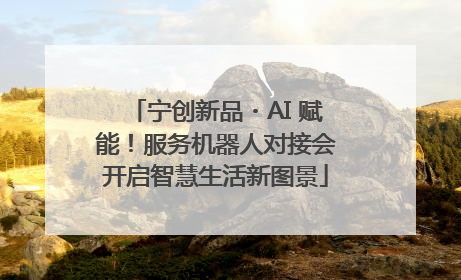 宁创新品・AI 赋能！服务机器人对接会开启智慧生活新图景
