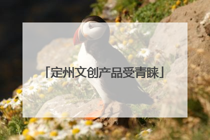 定州文创产品受青睐