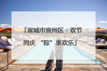 宣城市宣州区：双节同庆 “粽”享欢乐