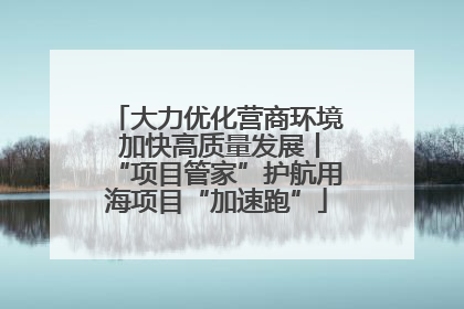 大力优化营商环境 加快高质量发展丨“项目管家”护航用海项目“加速跑”