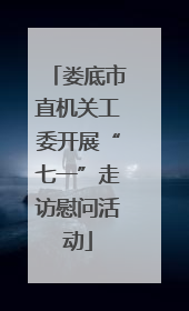 娄底市直机关工委开展“七一”走访慰问活动