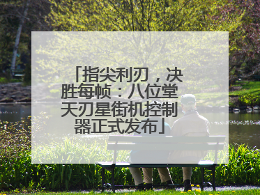 指尖利刃，决胜每帧：八位堂天刃星街机控制器正式发布