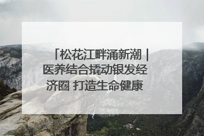 松花江畔涌新潮｜医养结合撬动银发经济圈 打造生命健康产业新样本