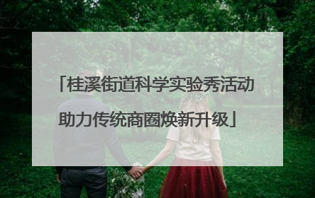 桂溪街道科学实验秀活动助力传统商圈焕新升级
