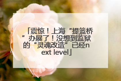 震惊！上海“提篮桥”办展了！没想到监狱的“灵魂改造”已经next level