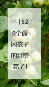 520个孤困孩子的灯塔亮了