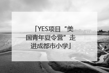 YES项目“美国青年夏令营”走进成都市小学